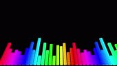 Audio Spectrum Equalizer HUD Motion Graphics