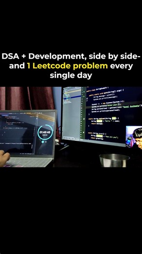 Starting my DSA + Dev journey. Day 1 of 180. Learning from zero, 1 LeetCode/day 🔥#DSA #180DaysOfCode
