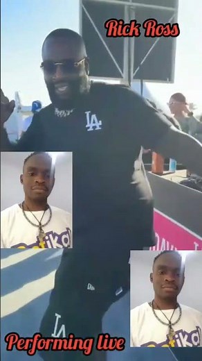 Rick Ross live performance "hustlin'"
