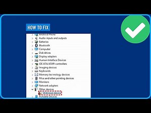 How To Fix Unknown device driver problem in Windows 11/10/8/7 (2025)