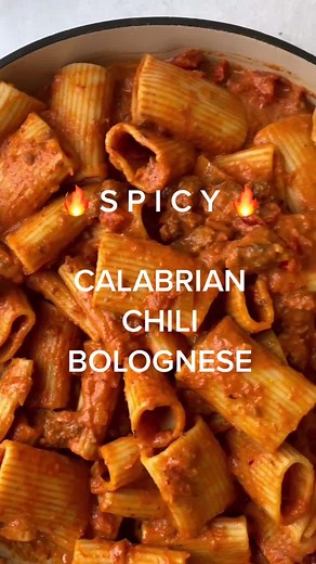 Spicy Calabrian Chili Bolognese Recipe