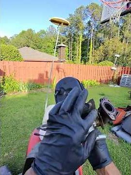 Removing carburetor from Husqvarna YTH22V46 lawn tractor #shorts #nachospeed