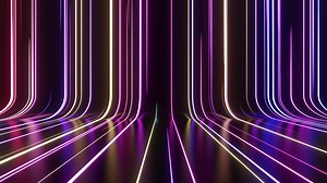 Download Raining Neon Lines Loop for free