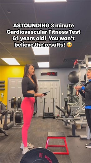 Erin McDermott on Instagram: "This is the YMCA 3-Minute Step Test. It’s done at a set cadence and a fixed box height for three minutes — no modifying the pace. What we’re measuring isn’t just how high the heart rate goes… 👉 it’s how fast it RECOVERS after exercise. After one minute of rest, her heart rate dropped to 70 beats per minute. For someone over 60? That’s excellent cardiovascular conditioning. Why? Because a well-trained heart doesn’t panic under load — it adapts quickly and recovers e