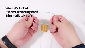 Amazon.com: Pull Tight Numbered Steel Metal Security Cable Seals Alumium Body Anti-Tamper Shipping Self-Locking Tags for Container, Cargo, Trailer, Vans, Oil Tank Truck ISO 17712 Standard (Pack of 50, Blue) : Industrial & Scientific