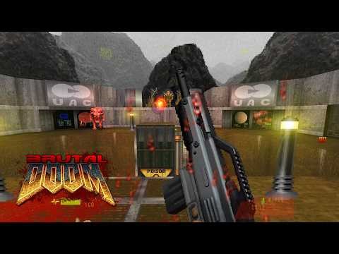 BRUTAL DOOM (v21.16.1) - Absolute Extinction - E1M3: Biotech Lab | 4K/60