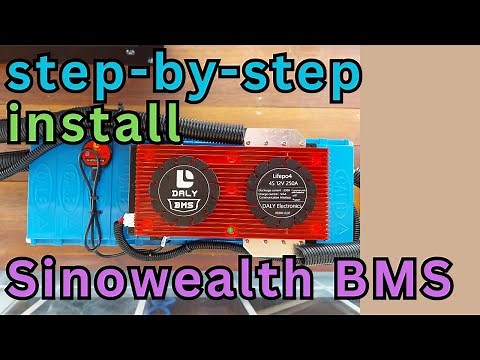 Install SINOWEALTH software & manage DALY LiFePO4 battery management system