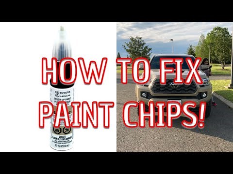 HOW TO: Toyota Touch Up Paint!