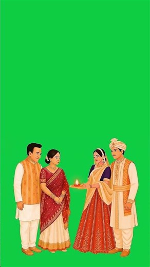 Aarti Welcome Animation | Wedding Aarti | Bhaat/Myra Ceremony Aarti | couple welcome groom parents