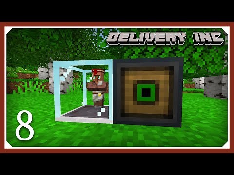 Delivery Inc Modpack | Easy Villagers Auto Trader & Compact Machine! | E08 | 1.16.5 Quest Modpack