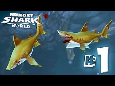 MOAR SHARK!! - Hungry Shark World | Ep1 HD