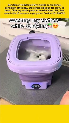 This is a portable, compact washing machine.