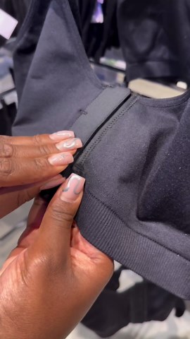 Primark on Instagram: "Comfort and ease are underwear essentials, which is why our adaptive collection is made from soft fabric and features discreet magnetic fastenings. Both bras have been designed with accessible front fastenings for comfort and ease of dressing 🖤 #Primark Video Description: The adaptive underwear collection from Primark is on display and showcased in-store. A colleague’s hands are shown demonstrating the opening and closing of magnetic closures on the front opening of a bla