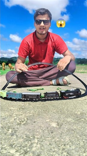 😱Remote Control Rc Train set Unboxing and testing🔥#shorts