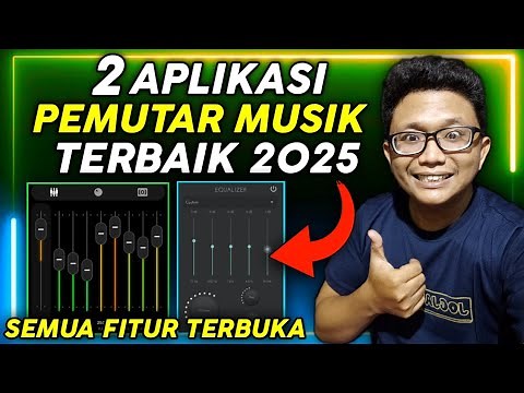 2 Aplikasi Pemutar Musik Terbaik HP Android 2025 - Semua Fitur Terbuka