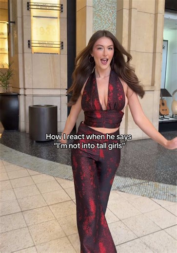 He’s definitely the lonely one now😙 #tallgirl | tall girls