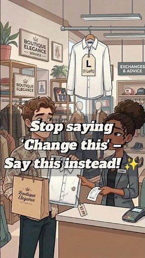 How to Return Items in English! 🛍️✨