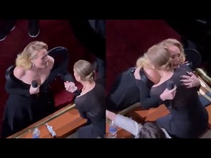 Adele Breaks Down in Tears after Spotting Celine Dion at her Vegas show