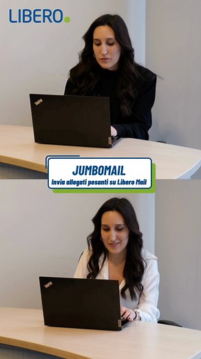 Libero.it on Instagram: "💡 Non sai come inviare allegati pesanti direttamente dalla tua casella di posta elettronica? 💌 JumboMail è l’opzione di Libero Mail che ti permette di inviare in un solo messaggio allegati fino a 2GB. E se vuoi rimanere in aggiornamento, puoi consultare le tue mail inviate e ottenere la conferma della visualizzazione e del download degli allegati 📬 Crea subito la tua casella di posta con Libero Mail: visita il link nella nostra bio #Italiaonline #Piacerediconnetterti 