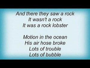 B-52's - Rock Lobster Lyrics