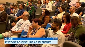 #SPRecord - Políticos, publicitários e jornalistas participaram de um encontro, em Ribeirão Preto. Especialistas tiraram dúvidas sobre as eleições, que vão acontecer em outubro. | Record Interior SP | Facebook