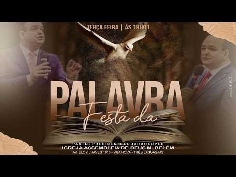 FESTA DA PALAVRA 🔴AO VIVO