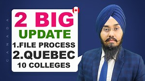 2 BIG UPDATE 1. FILE PROCESS, 2. QUEBEC 10 COLLEGES | STUDY ABROAD VISA | Broadway Visa | Facebook