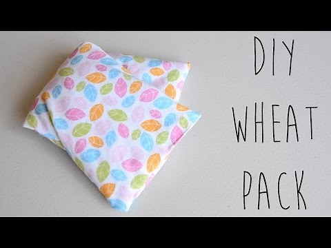 DIY | How to Make Wheat Packs, Heat Pack DIY or Cold Pack DIY