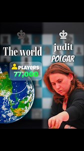 Judit Polgar cooked the entire world 🔥🙏#chess #chessgame #chessplayer #chesstricks #chessplayer