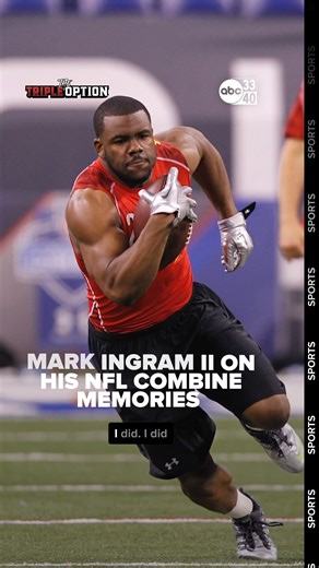 Triple Option: Mark Ingram II on his NFL Combine performance