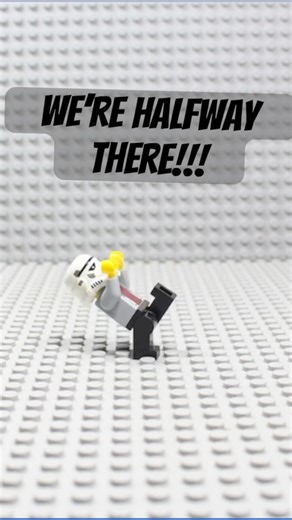 Halfway there! #lego #stopmotion
