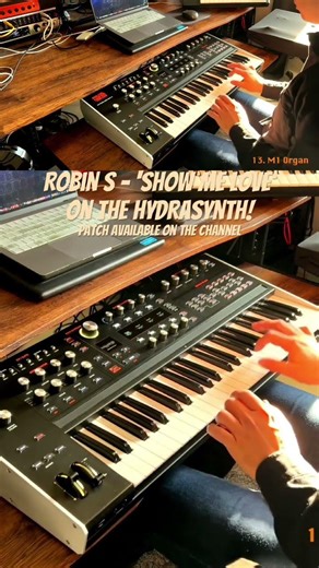 ‘Show Me Love’ by Robin S on the #hydrasynth #housemusic #synth #synthpresets #sounddesign