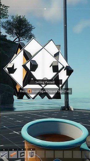 Custom creations number 101 in Satisfactory 1.0 #building #satisfactory #tipsandtricks