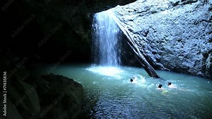 Natural Bridge at Springbrook National Park Queensland Australia