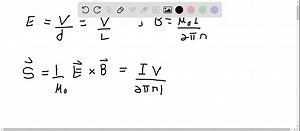 SOLVED:POYNTING VECTOR A wire of radius a has a resistance of R^' ohms per meter. It carries a current I. Show that the Poynting vector at the surface is directed inward and that it gives. the correct Joule power loss of I^2 R^' watis per meter.
