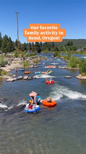 Priscila | PNW Family Travel and Women’s Adventures on Instagram: "🛟Floating the Deschutes River is one of Bends best family activities to do in the Summer. ♻️Before sharing any tip, remember to LEAVE NO TRACE! Please pack out everything you brought with you! Now, some important TIPS: ⬆️Put on: River Bend Park ⬇️Take out: Drake Park ➡️If you don’t like rapids, hop out at the Colorado Avenue Bridge and walk under the bridge to another put-in spot after the rapids. 🚐At Drake Park t