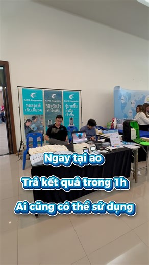 FBT vừa tham gia sự kiện lớn ngành tôm tại Thái Lan, gặp gỡ hàng trăm nông dân và doanh nghiệp. Công nghệ RAPID LAMP-PCR thu hút sự quan tâm mạnh mẽ, với nhiều người đăng ký tư vấn và mua ngay tại chỗ nhờ vào độ chính xác và tốc độ ấn tượng. Cảm ơn cộng đồng nuôi tôm Thái Lan đã đón tiếp nồng nhiệt! 🦐✨ #nuoitomcongnghecao #nuoitom #nuoitomthanhcong #haisan #FBT #RAPID | Forte Biotech - Kit test nhanh bệnh tôm