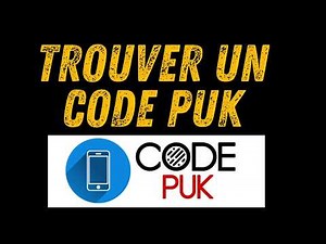 How to find a PUK code
