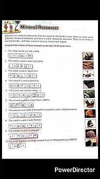 Mineral Resources | What is mineral ? | Gk for Class 7th CBSE |