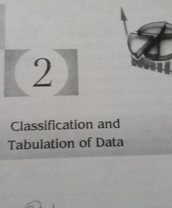 Classification and Tabulation of Data... | Filo
