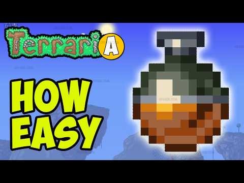 Terraria how to get POWER BOMB (EASY) | Terraria how to use power bomb