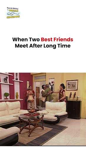 When Two Best Friend Meet After Long ! #tmkoc #funny #comedy #taarakmehta #jethalal #daya
