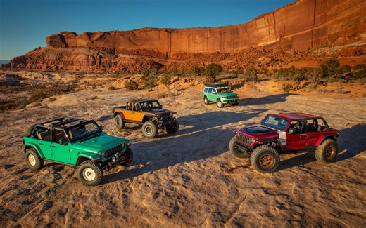 Four Colourful Concepts Star at Easter Jeep Safari 2024