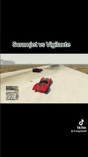 Vigilante vs Scramjet GTA 5 Racing