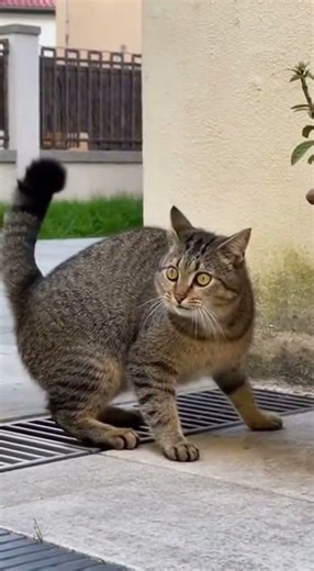 Perro intenta intimidar a un gatito… pero su mamá aparece 😾 #viral #animals #sora2