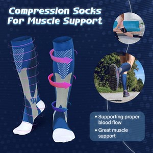 NHS COMPRESSION FLIGHT SOCK TRAVEL ANTI SWELLING FATIGUE SPORT SUPPORT STOCKINGS  | eBay UK
