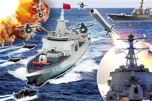 Chinese destroyer survives attack by 8-strong US Navy fleet in war games