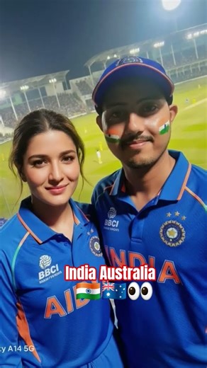 India vs Australia 🇮🇳🇦🇺👀 live #cricket ##shorts #ytshorts #ai #indvsaus #indiavsaustralia #reels