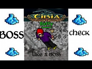 Tibia Guía [COMO CHECAR BOSSES RAROS (ITEMS RAROS) ]