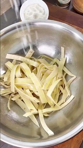 These crispy, air fryer tortilla strips are toasted and crunchy in less than 5 minutes. I love